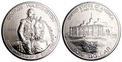1/2 dollar (150th Anniversary of the Birth of George Washington) from United States