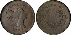 Photo of 1/2 dollar  (Liberty Cap)