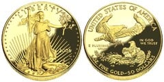 50 dollars (Gold American Eagle) from United States