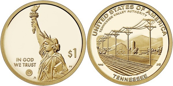 Photo of 1 dollar (Innovación - Instalación de Lineas Eléctricas - Tennessee)