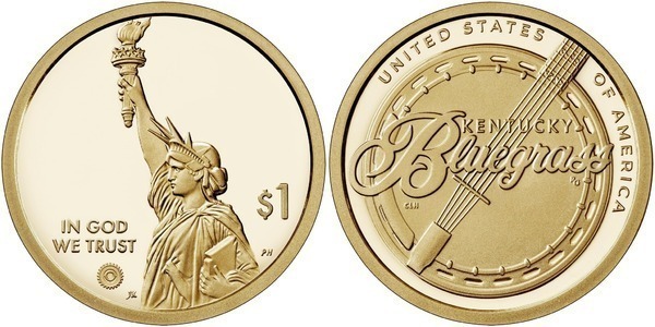 Photo of 1 dollar (Innovación - Instrumento musical Banjo - Kentucky)
