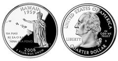 1/4 dollar (50 U.S. States - Hawaii) from United States