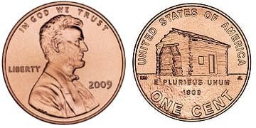 Photo of 1 cent (Lincoln Penny) Early Childhood