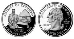 1/4 dollar (Districts and Territories - District of Columbia) from United States