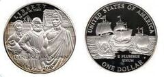 1 dollar (Jamestown 400th Anniversary) from USA