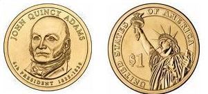 Photo of 1 dollar (Presidentes de los EEUU - John Quincy Adams)
