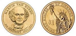 Photo of 1 dollar (Presidentes de los EEUU - Martin Van Buren)