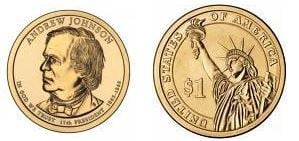 Photo of 1 dollar (Presidentes de los EEUU - Andrew Johnson)