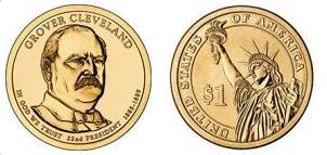 Photo of 1 dollar (Presidentes de los EEUU - Grover Cleveland, 1er mandato)