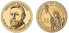 1 dollar (Presidentes de los EEUU - Benjamin Harrison) from United States