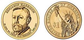 Photo of 1 dollar (Presidentes de los EEUU - Benjamin Harrison)