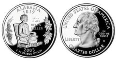 1/4 dollar (50 Estados de los EEUU - Alabama) from United States