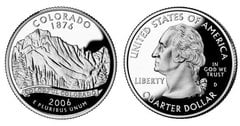 1/4 dollar (50 Estados de los EEUU - Colorado) from USA