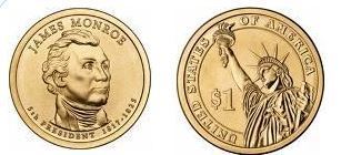 Photo of 1 dollar (Presidentes de los EEUU - James Monroe)