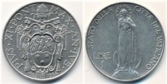 1 lira (Jubilee) from Vatican