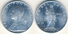 10 lire from Vaticano