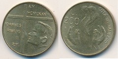 200 liras (Juan Pablo II) from Vaticano