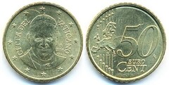 50 euro cent (Francisco I) from Vaticano