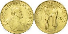 20 liras (Juan Pablo II) from Vaticano