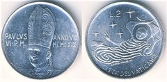 2 lire from Vatican