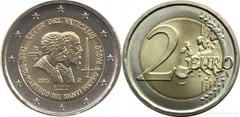 2 euro (1,950th Anniversary of the Martyrdom of Saints Peter and Paul) from Vaticano