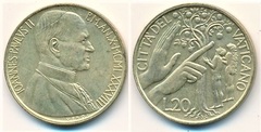 20 lire from Vaticano