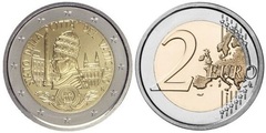 2 euro (90 Aniversario de la Fundación del Estado de la Ciudad del Vaticano) from Vaticano
