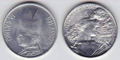 5 lire from Vaticano
