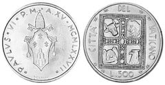 500 lire from Vaticano