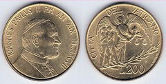 200 lire from Vatican