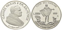 10000 Lire (Resurrección) from Vaticano