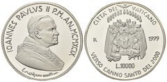 10000 lire (Pentecostés) from Vaticano