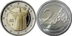 2 euro (125th Anniversary of the birth of Pope Paul VI) from Vatican