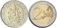 2 euro (Escudo Francisco I) from Vaticano