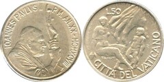 50 lire (Juan Pablo II) from Vatican