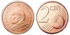 2 euro cent (John Paul II) from Vatican