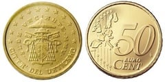 50 euro cent (Headquarters Vacant) from Vaticano