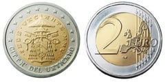 2 euro (Sede Vacante) from Vaticano