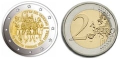 2 euro (VII World Meeting of Families) from Vaticano