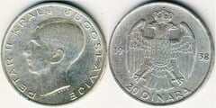 20 dinara (Peter II) from Yugoslavia