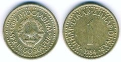 1 dinar from Yugoslavia