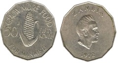 50 ngwee (FAO) from Zambia