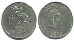 1 shilling from Zambia