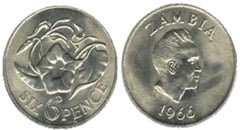 6 pence from Zambia