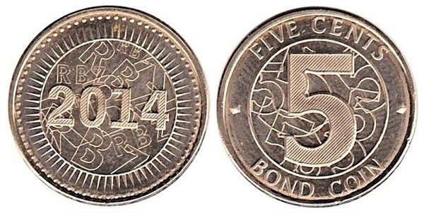 Photo of 5 cents (Moneda-Bono)