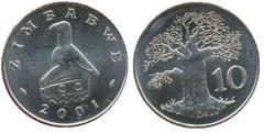 10 cents from Zimbabwe